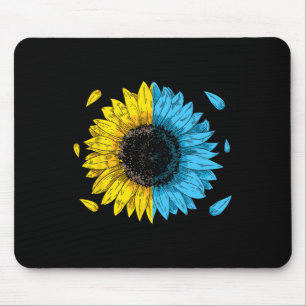 Ukrainische Flagge Symbol Tryzub Liebe Unterstütze Mousepad
