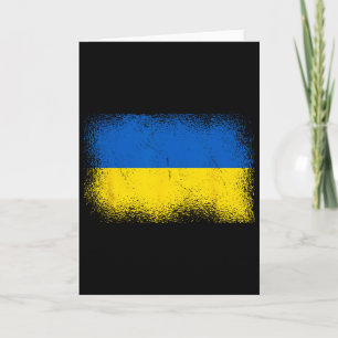 Ukrainische Flagge Ukraine 1 Karte