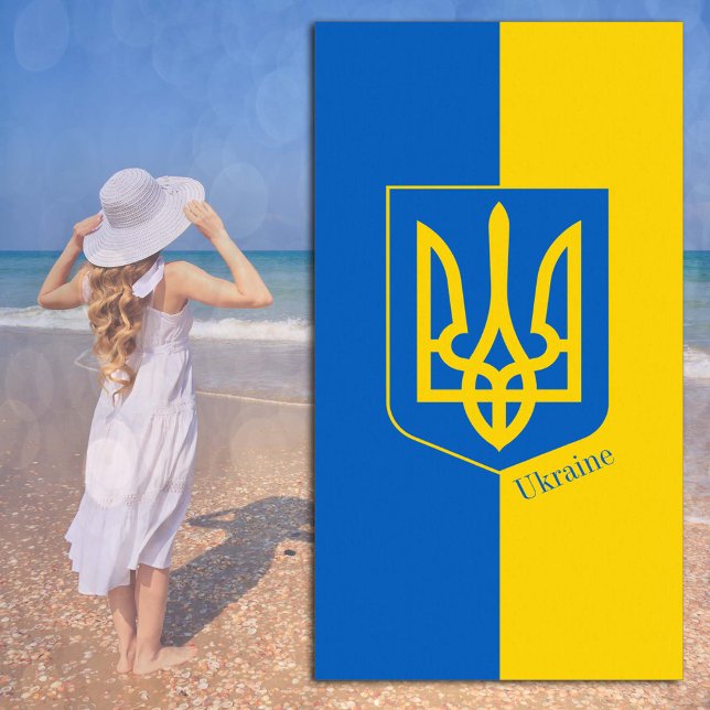 Ukrainische Flagge & Ukraine Strandtuch (Von Creator hochgeladen)