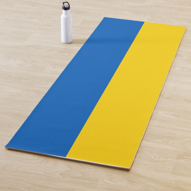 Ukrainische Flagge (Ukraine) Yogamatte (Beispiel)