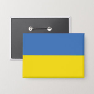 ukrainische Flagge, ukrainische Slawin Ukraini С л Button