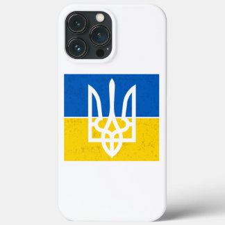 Ukrainische Flagge und Wappen. Ukraine Case-Mate iPhone Hülle