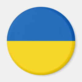 Ukrainische Flaggenfarben Magnet