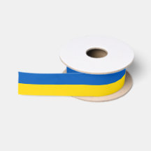 Ukrainische Flaggenfarben