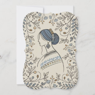 Ukrainische Folklorekunstkarte