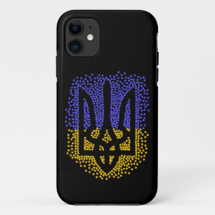 Ukrainische heraldry trident tryzub streut Sterne Case-Mate iPhone Hülle