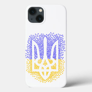 Ukrainische heraldry trident tryzub streut Sterne Case-Mate iPhone Hülle