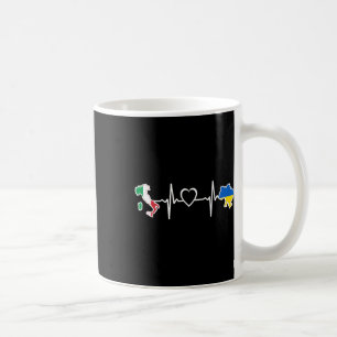 Ukrainische Italienische Flagge - Ukraine Italien Kaffeetasse