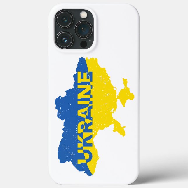 Ukrainische Karte. Ukrainische Flagge. Ukraine Case-Mate iPhone Hülle (Rückseite)