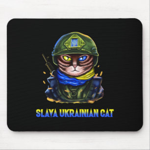 Ukrainische Katzenarmee kämpft für den Frieden der Mousepad