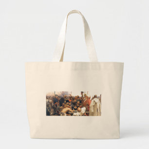 Ukrainische Kozaky-Kosaken riesige Taschen-Tasche Jumbo Stoffbeutel
