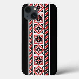Ukrainische Kreuze Stickerei iPod, iPhone Gehäuse iPhone 13 Hülle