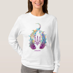 Ukrainische lange Hülse T-Shirt