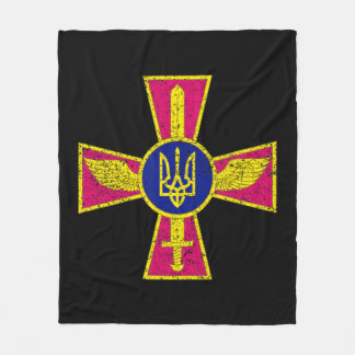 UKRAINISCHE LUFTKRAFT EMBLEM UKRAINE ARMED FORCES FLEECEDECKE