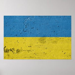 ukrainische Mauer Poster
