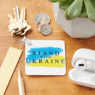 Ukrainische Nationalfarben Ukrainisch Schlüsselanhänger