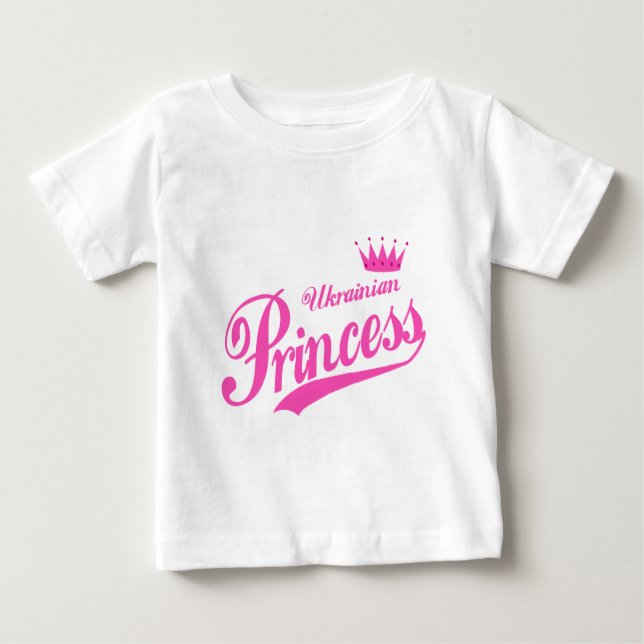 Ukrainische Prinzessin Baby T-shirt (Vorderseite)