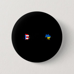 Ukrainische Puerto Rico-Flagge - Ukraine Puerto Ri Button