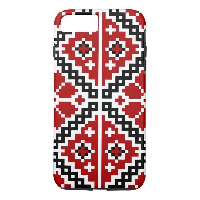 Ukrainische Stickerei Case-Mate iPhone Hülle (Rückseite)