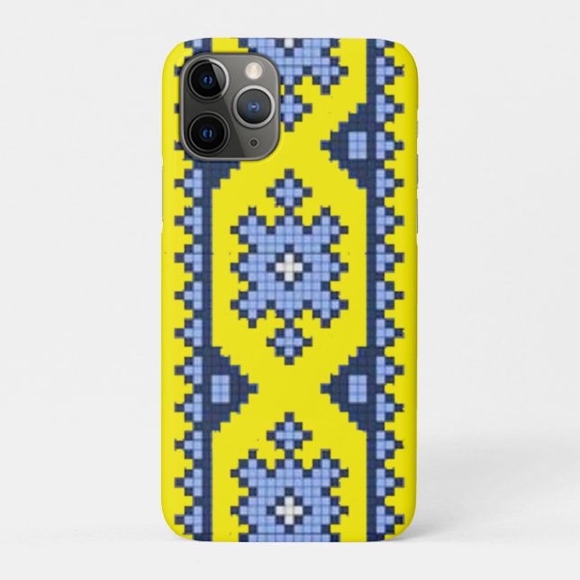 ukrainische Stickerei Kosnad Case-Mate iPhone Hülle (Rückseite)