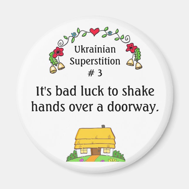 Ukrainische Superstile Magnet (Vorne)