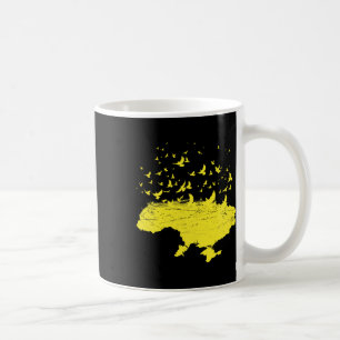 Ukrainische Symbole Ukrainische Ukraine Karte Frei Kaffeetasse