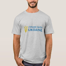 Ukrainische Tryzub (Trident) Ich stehe mit der Ukr