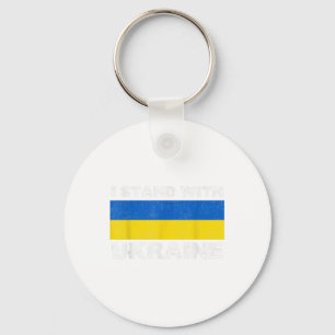 Ukrainische Unterstützung bei der Ukraine Stoppt d Schlüsselanhänger