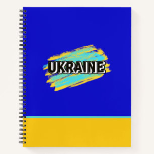 Ukrainische Vibes Notizbuch