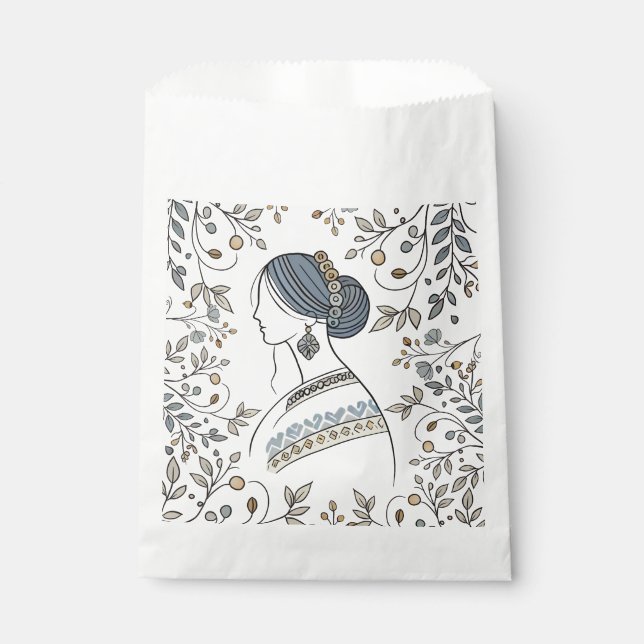 Ukrainische Volkskunst begünstigen Bags Geschenktütchen (Vorderseite)