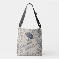 Ukrainische Volkskunst-Crossbody-Tasche