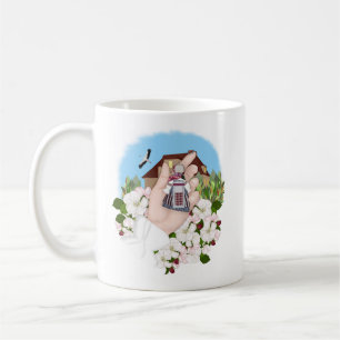Ukrainische Volksmüte, Motanka. Native Zuhause Kaffeetasse