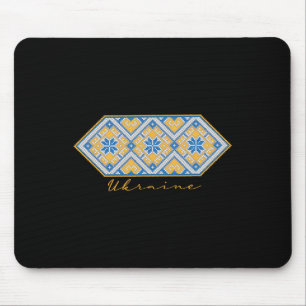 Ukrainische Vyshyvanka Traditionelles Ornament der Mousepad