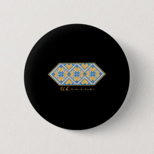 Ukrainische Wyschywanka Traditionelles Ornament de Button