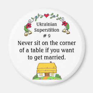 Ukrainischer Aberglaube Magnet