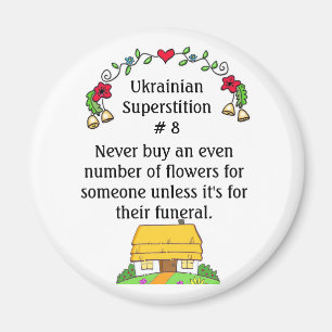 Ukrainischer Aberglaube Magnet