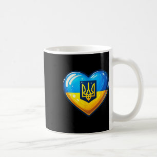 Ukrainischer Bynner Fan Ukraine-Flagge Kunst Süßes Kaffeetasse