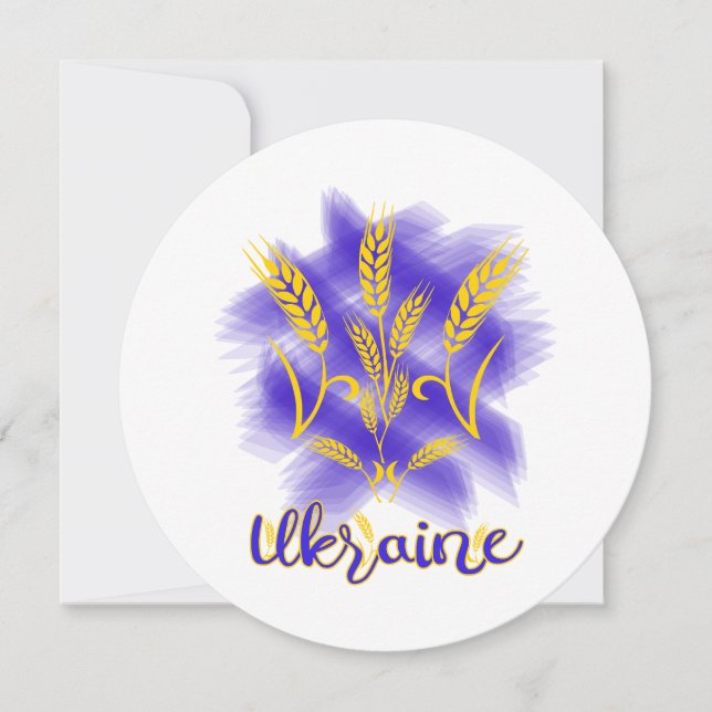 Ukrainischer Dreier aus Weizenohr (Vorderseite)