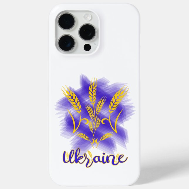 Ukrainischer Dreier aus Weizenohr Case-Mate iPhone Hülle (Rückseite)