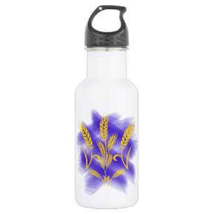 Ukrainischer Dreier aus Weizenohr Edelstahlflasche