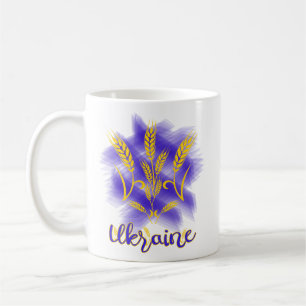 Ukrainischer Dreier aus Weizenohr Kaffeetasse
