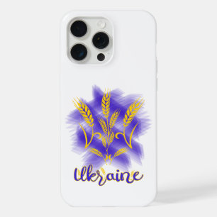 ukrainischer Dreizack aus Weizenähre iPhone 15 Pro Max Hülle