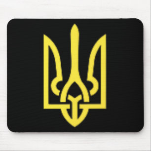 Ukrainischer Dreizack - Ukraine Tryzub Symbol Mousepad