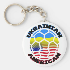 Ukrainischer Fußballfußball-Schlüsselanhänger Schlüsselanhänger