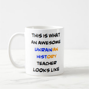ukrainischer Geschichtslehrer, phantastisch Kaffeetasse