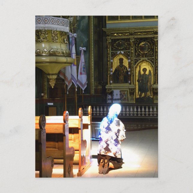 ukrainischer Glaube Postkarte (Vorderseite)