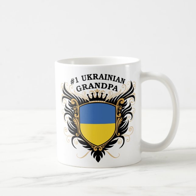 Ukrainischer Großvater der Nr.-eine Kaffeetasse (Rechts)