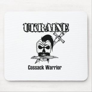 Ukrainischer Kosaken-Krieger - Unterstütze die Ukr Mousepad