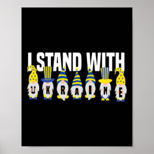 Ukrainischer Liebhaber Ich stehe hinter der Ukrain Poster