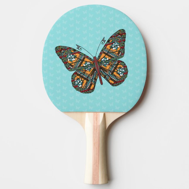 Ukrainischer Monarch Ping Pong Paddle Tischtennis Schläger (Vorderseite)